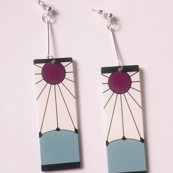 Other - Demon slayer earrings  (3 for $25)